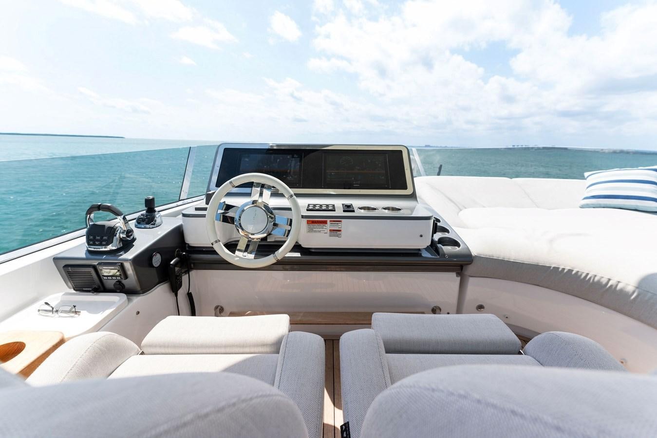 the inside of a boat aboard NENA Yacht for Sale