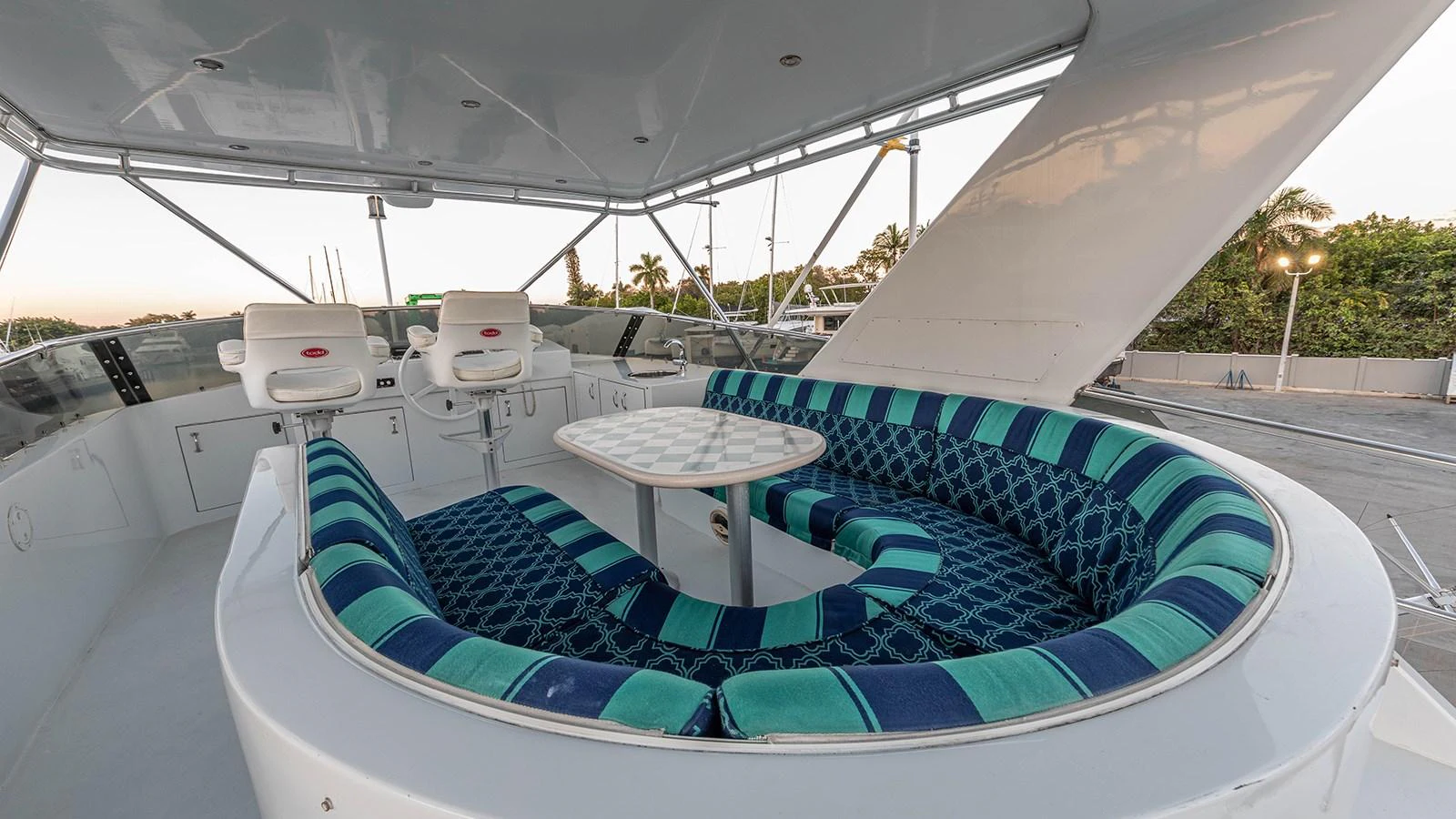 a boat on the water aboard SIR JON II Yacht for Sale
