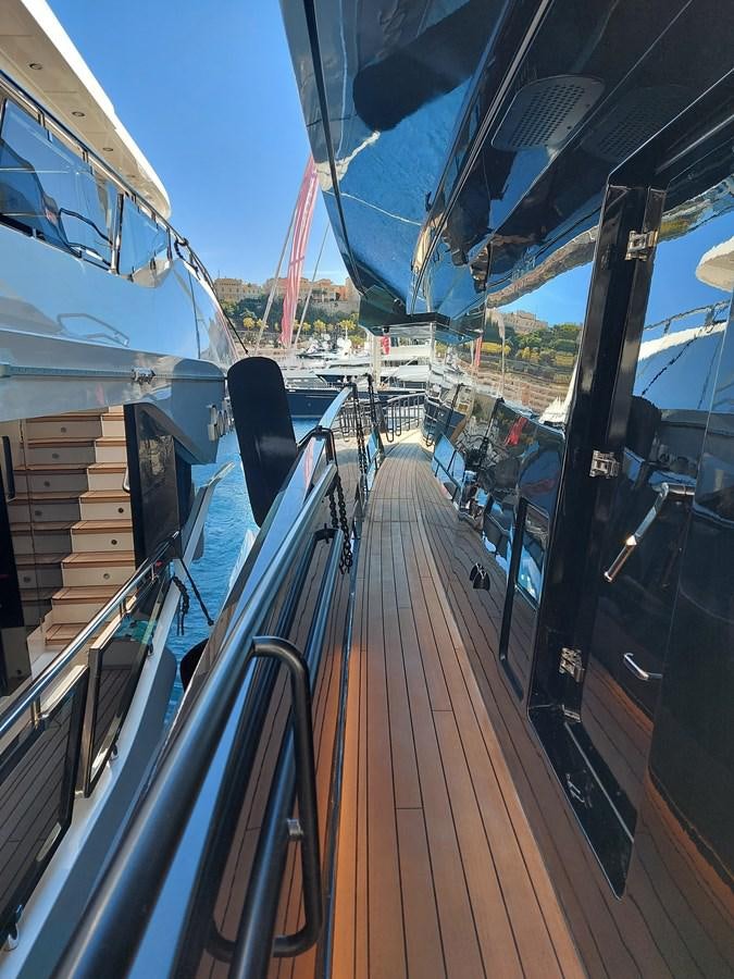 a boat on the water aboard M 125 Yacht for Sale