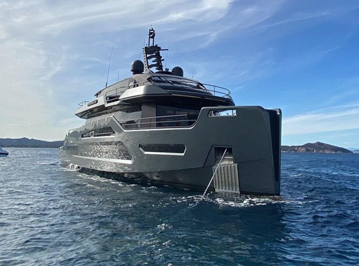 a large ship in the water aboard M 125 Yacht for Sale