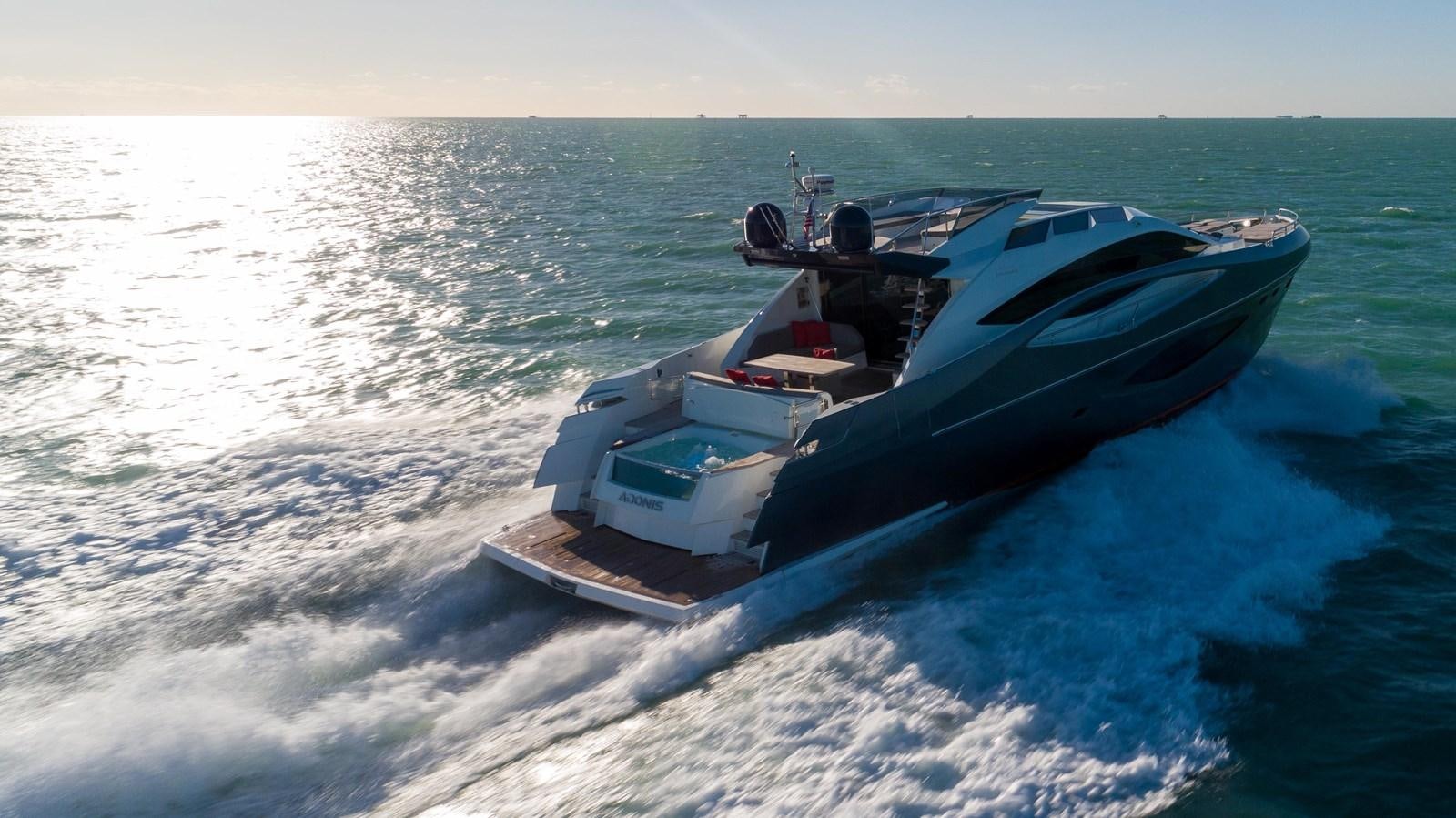 a boat on the water aboard ADONIS Yacht for Sale