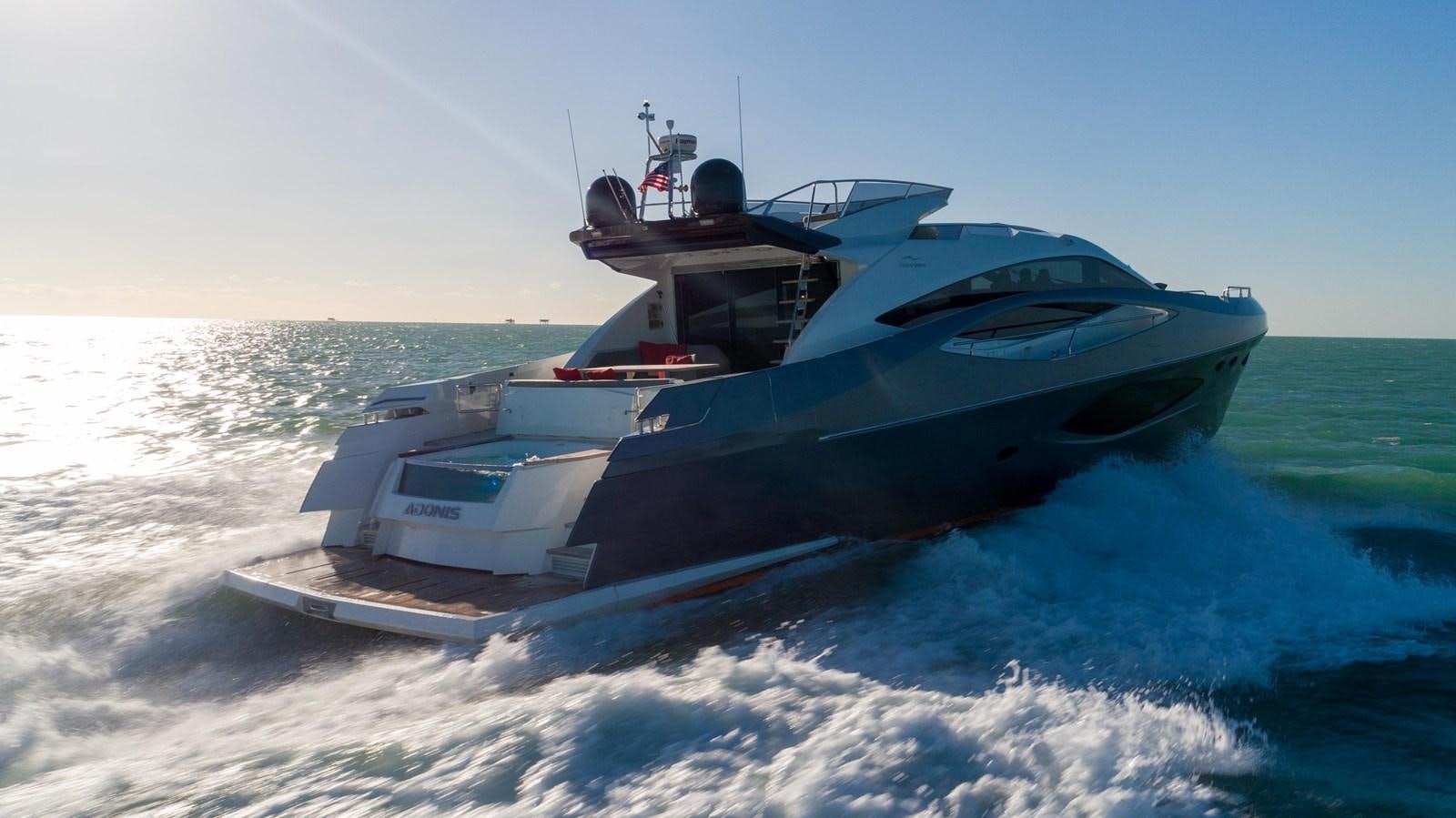 a boat on the water aboard ADONIS Yacht for Sale