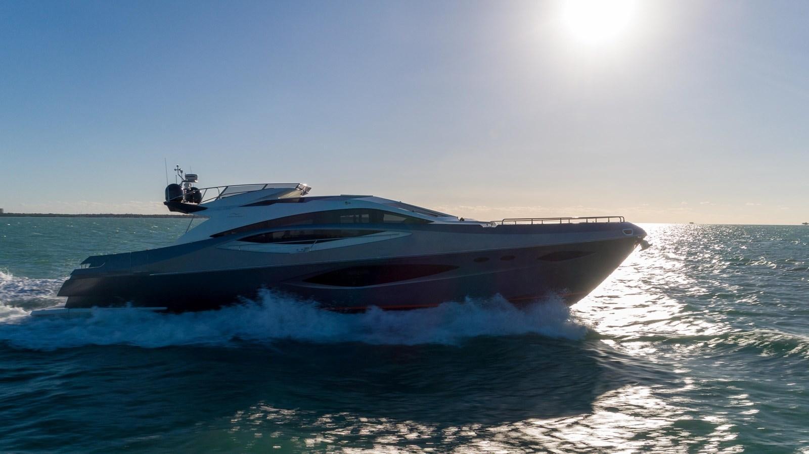 a boat in the water aboard ADONIS Yacht for Sale