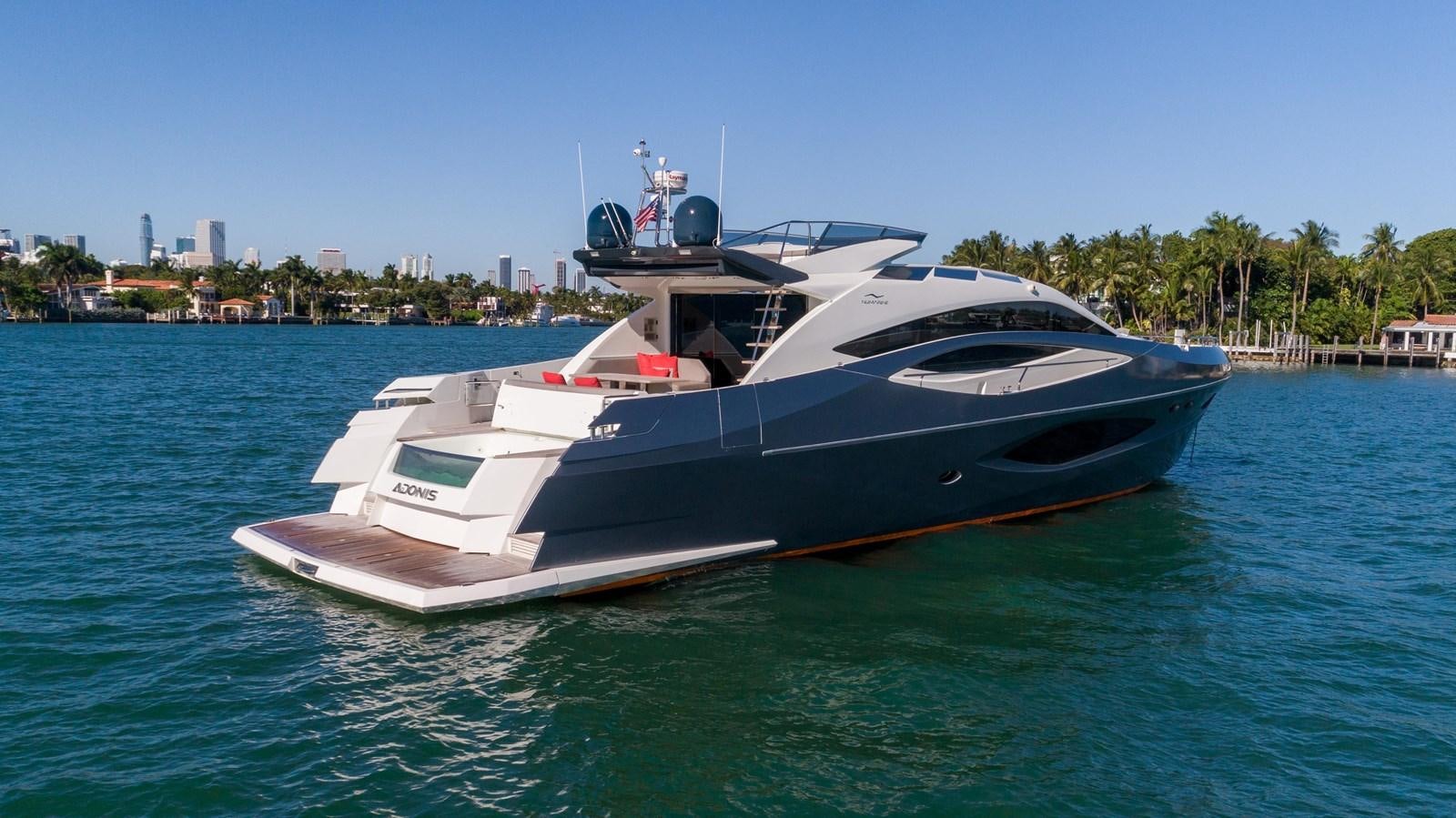 a boat on the water aboard ADONIS Yacht for Sale