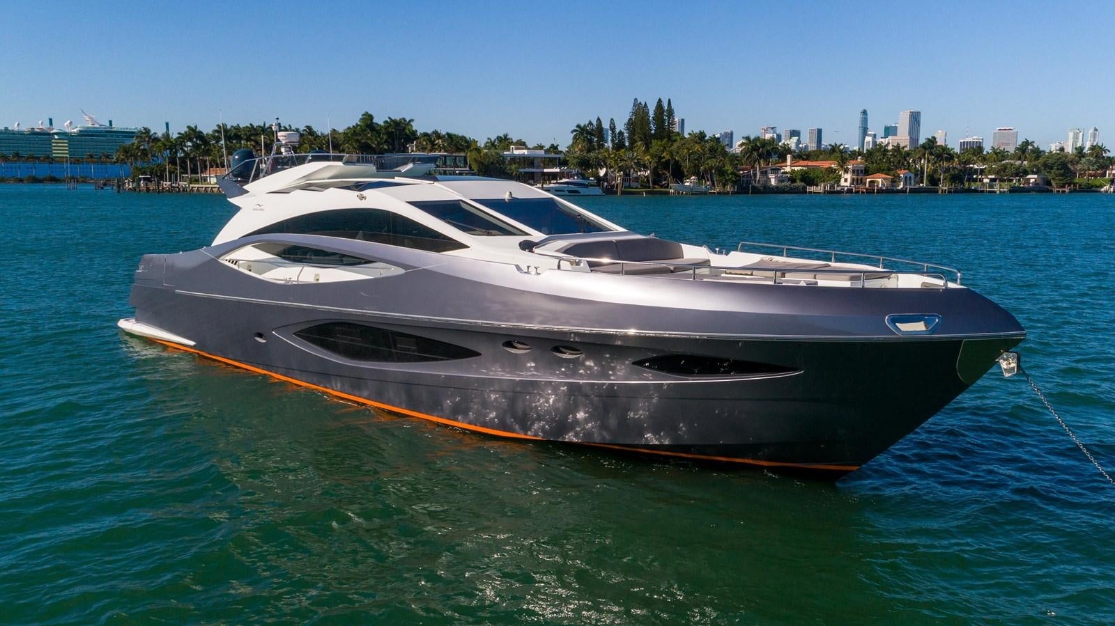 a boat in the water aboard ADONIS Yacht for Sale