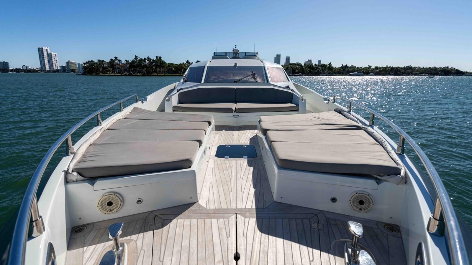 a boat on a body of water aboard ADONIS Yacht for Sale