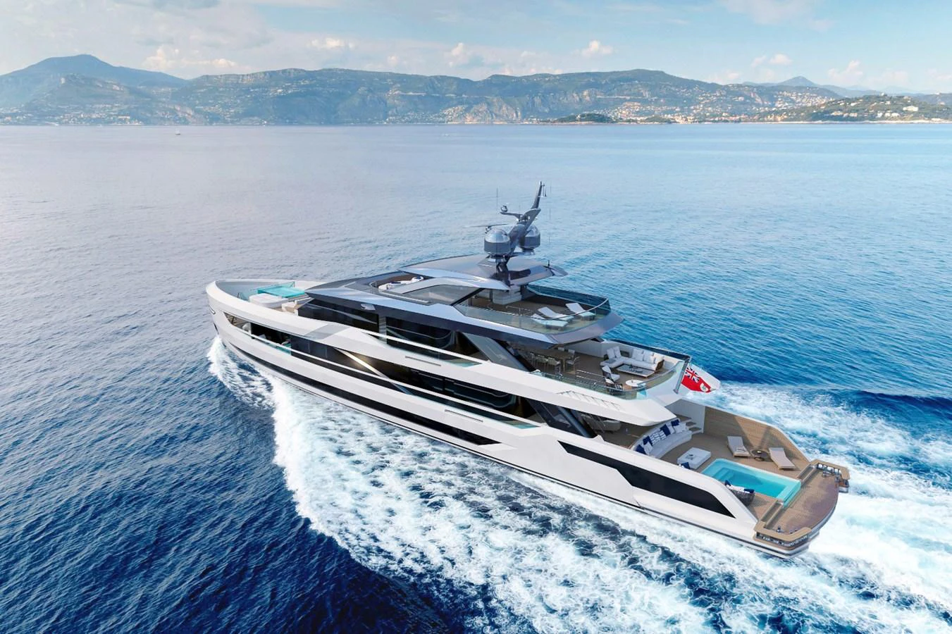 a boat on the water aboard LEGASEA Yacht for Sale