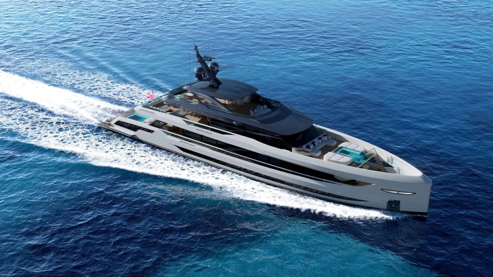 a boat on the water aboard LEGASEA Yacht for Sale