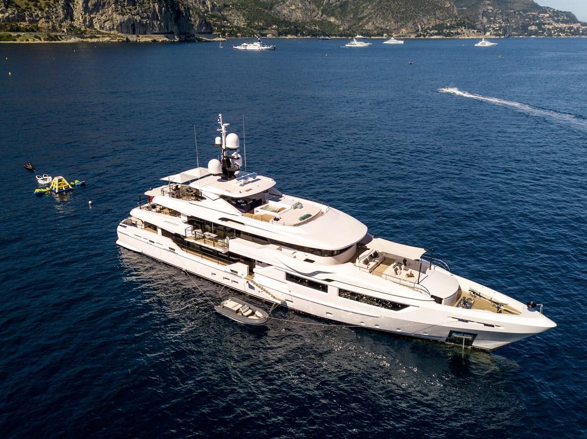 a ship on the water aboard AXIOS Yacht for Sale