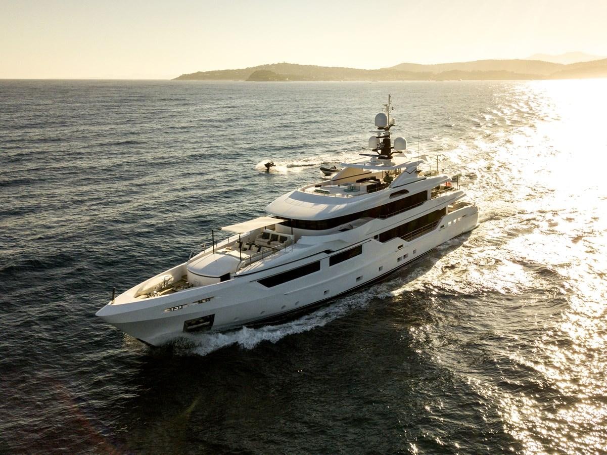 a boat on the water aboard AXIOS Yacht for Sale