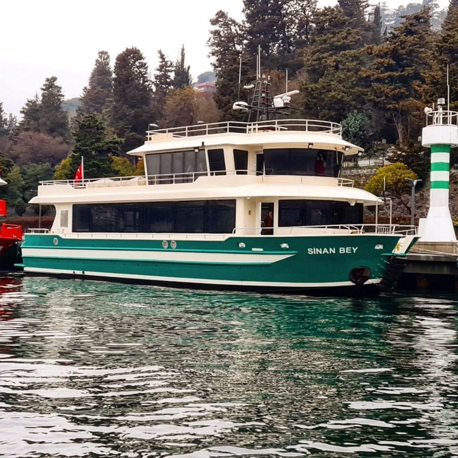 a boat on the water aboard SINAN BEY Yacht for Sale