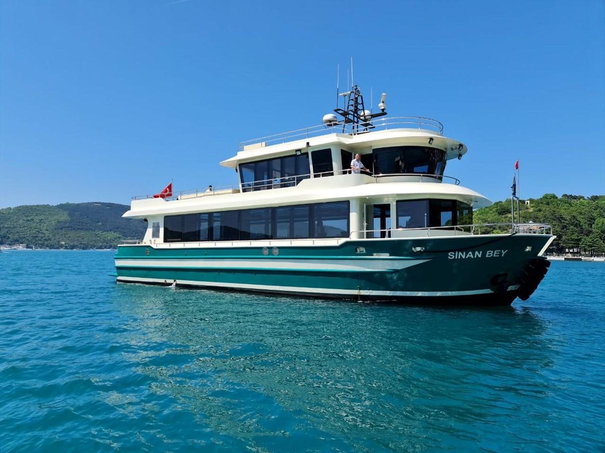 a boat on the water aboard SINAN BEY Yacht for Sale