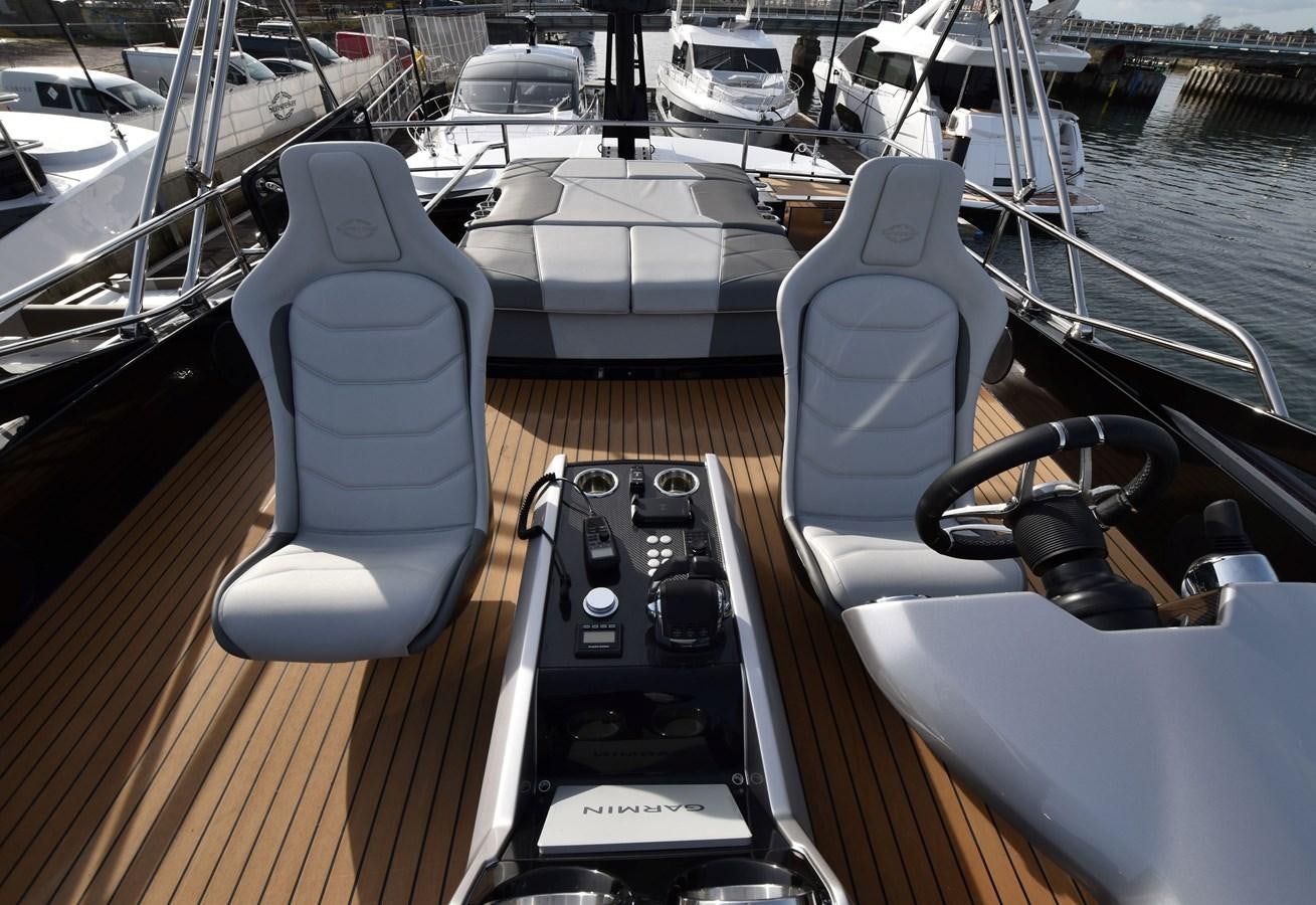 the interior of a boat aboard FIVE II Yacht for Sale