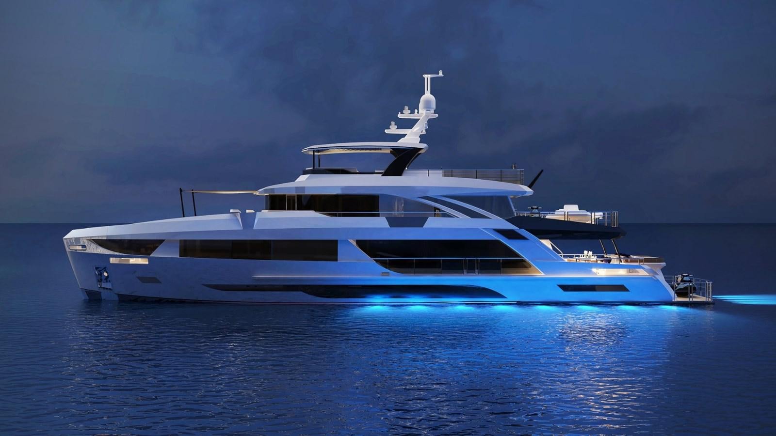 a white yacht in the water aboard IRISH REBEL Yacht for Sale