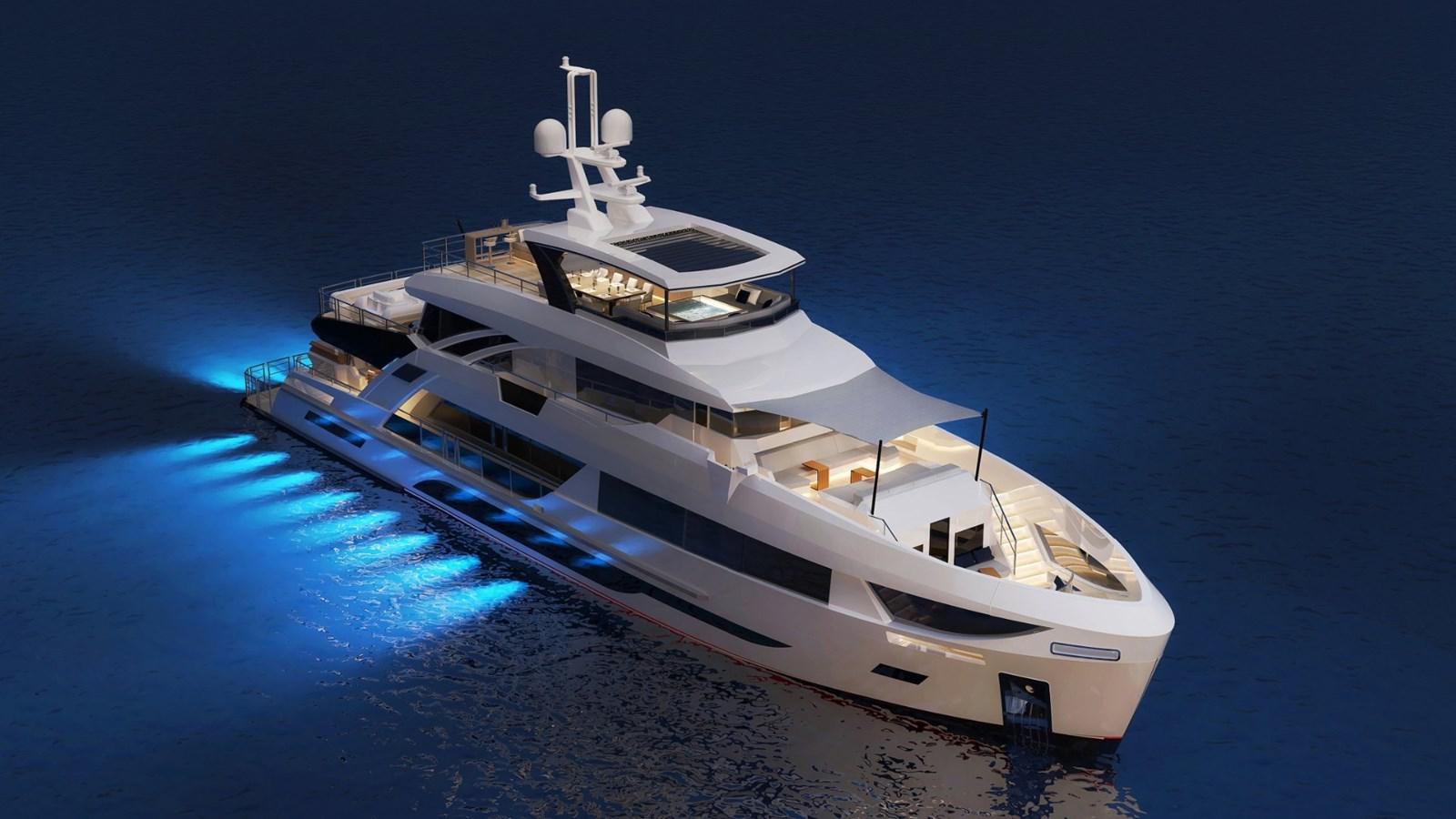 a white yacht on the water aboard IRISH REBEL Yacht for Sale