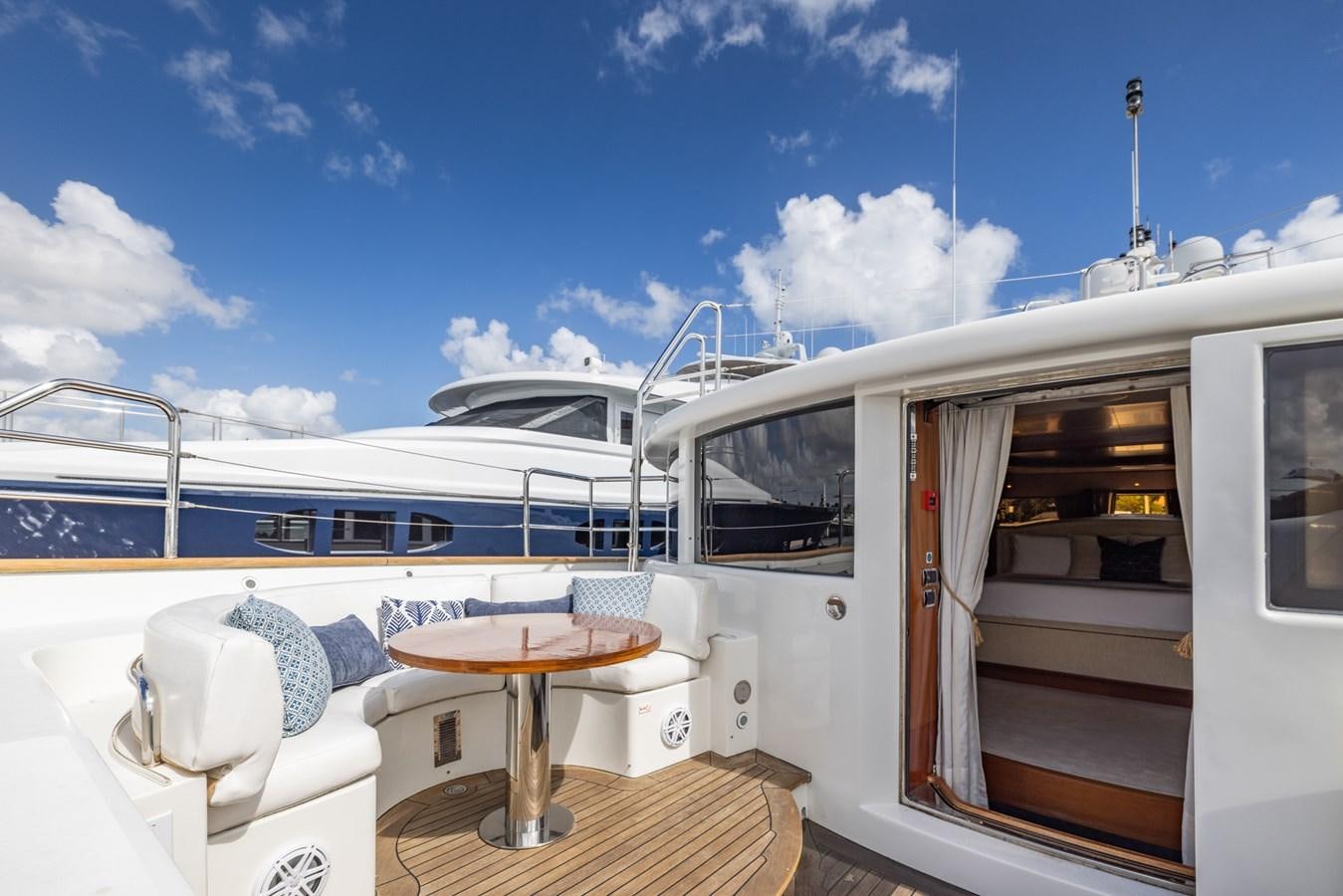 a boat on the water aboard ALEGRIA Yacht for Sale
