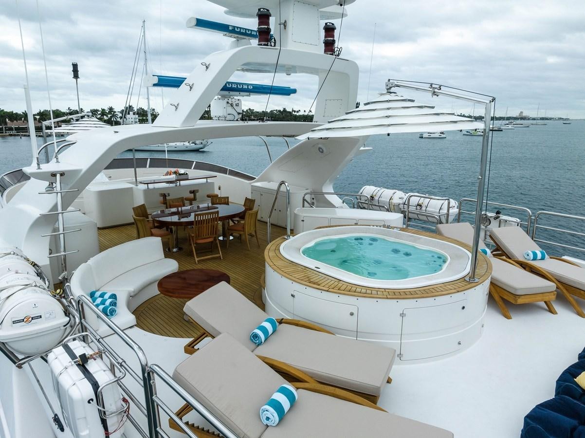 a boat on the water aboard ALEGRIA Yacht for Sale