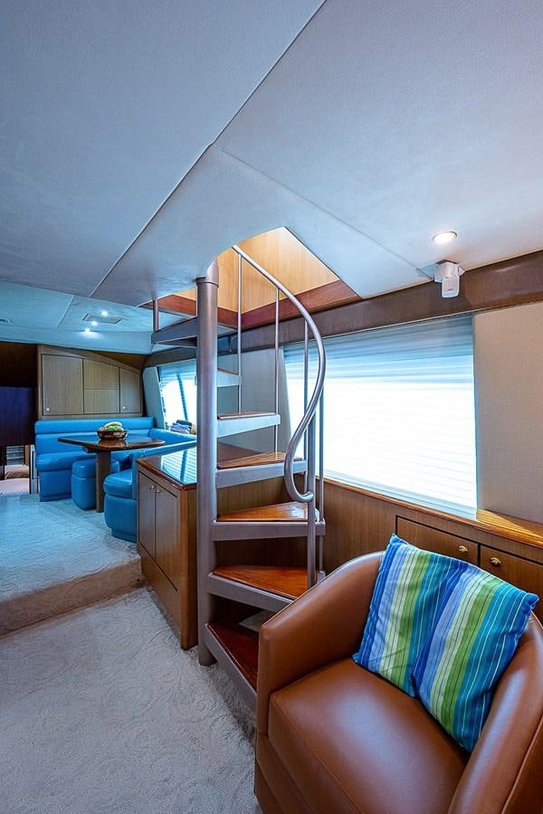 a ladder in a room aboard THIS LITTLE PIGGY Yacht for Sale