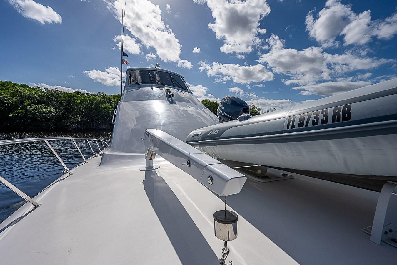 a plane on the runway aboard THIS LITTLE PIGGY Yacht for Sale
