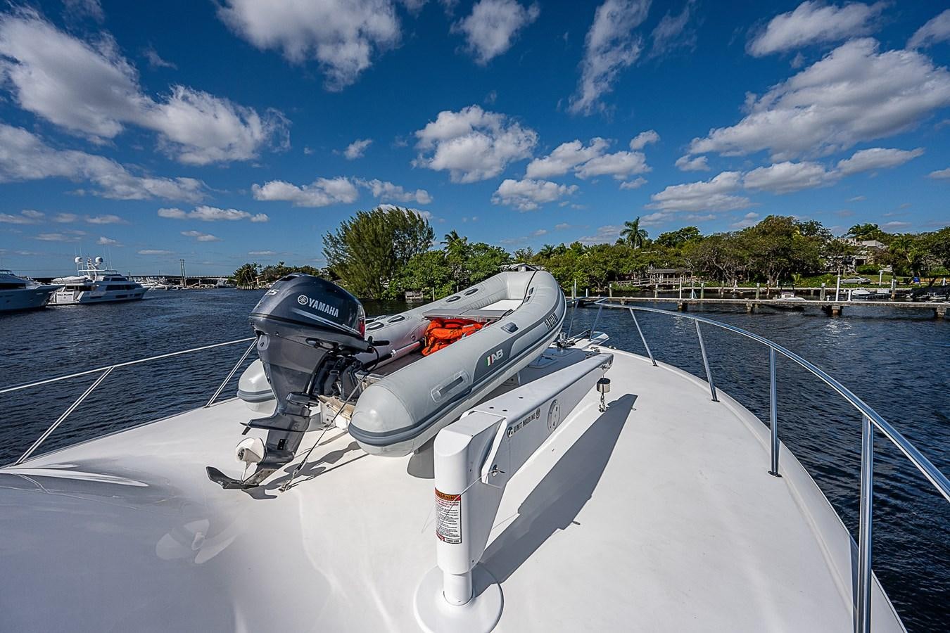 a jet on a deck aboard THIS LITTLE PIGGY Yacht for Sale
