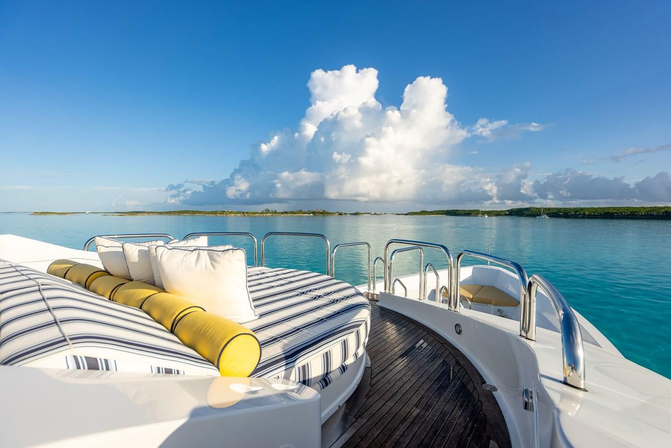 a boat on the water aboard GRADE I Yacht for Charter