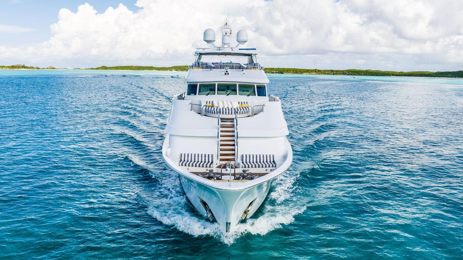 a boat on the water aboard GRADE I Yacht for Charter