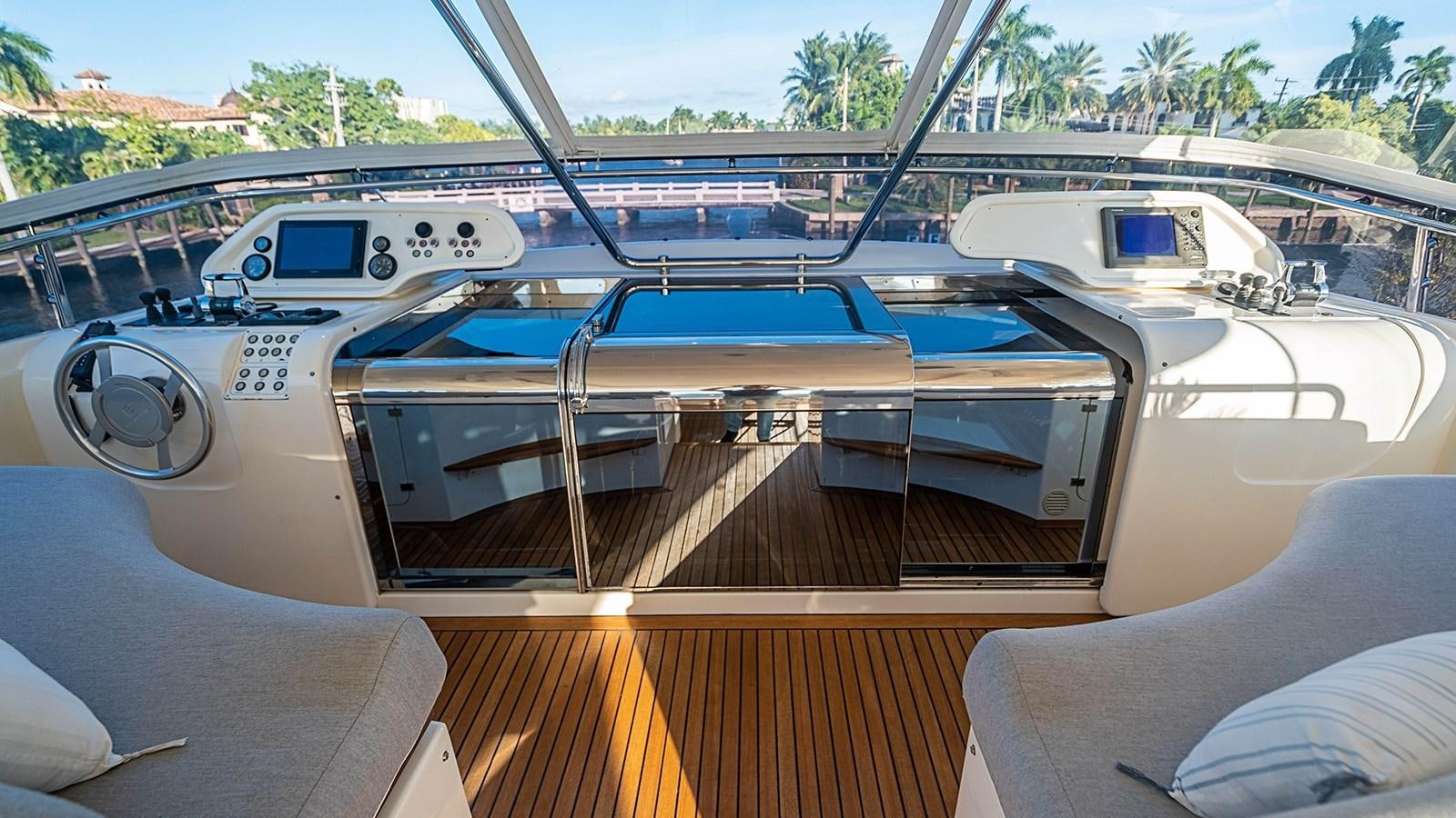 inside of a boat aboard PATRON Yacht for Sale