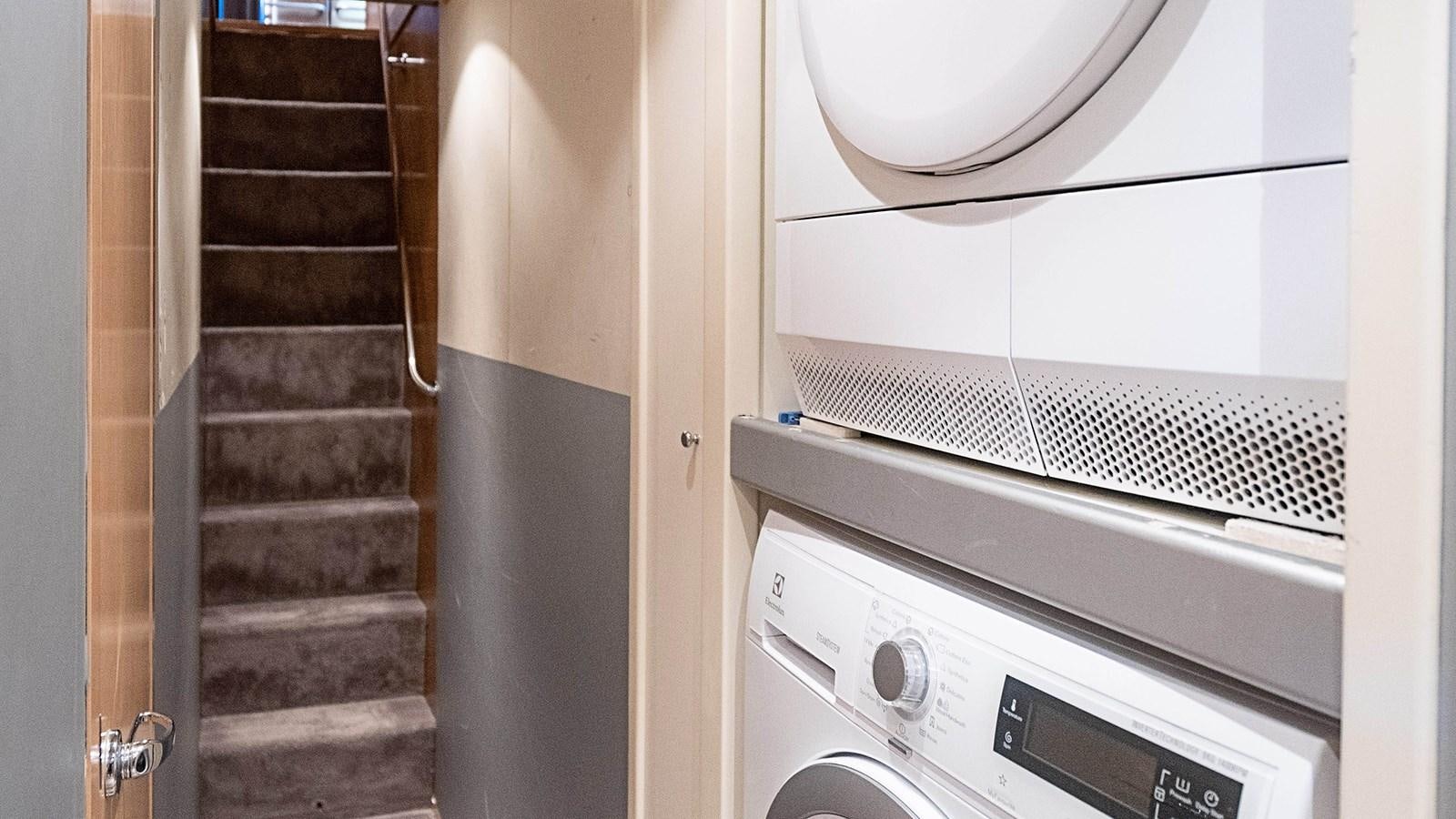 a door with a vent aboard PATRON Yacht for Sale