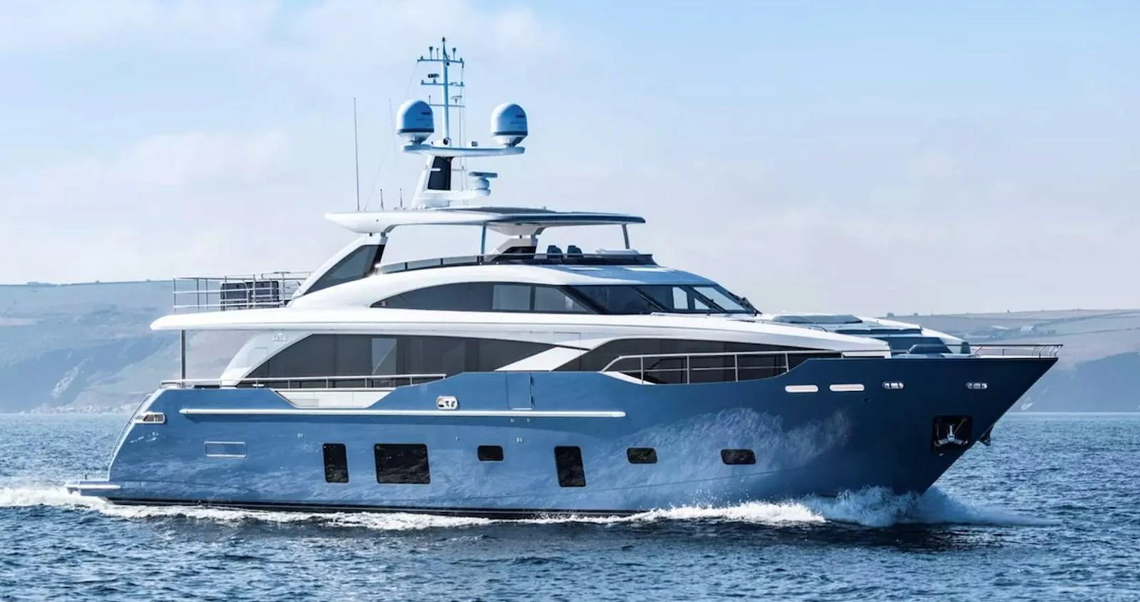 a white yacht on the water aboard HALLELUJAH Yacht for Charter