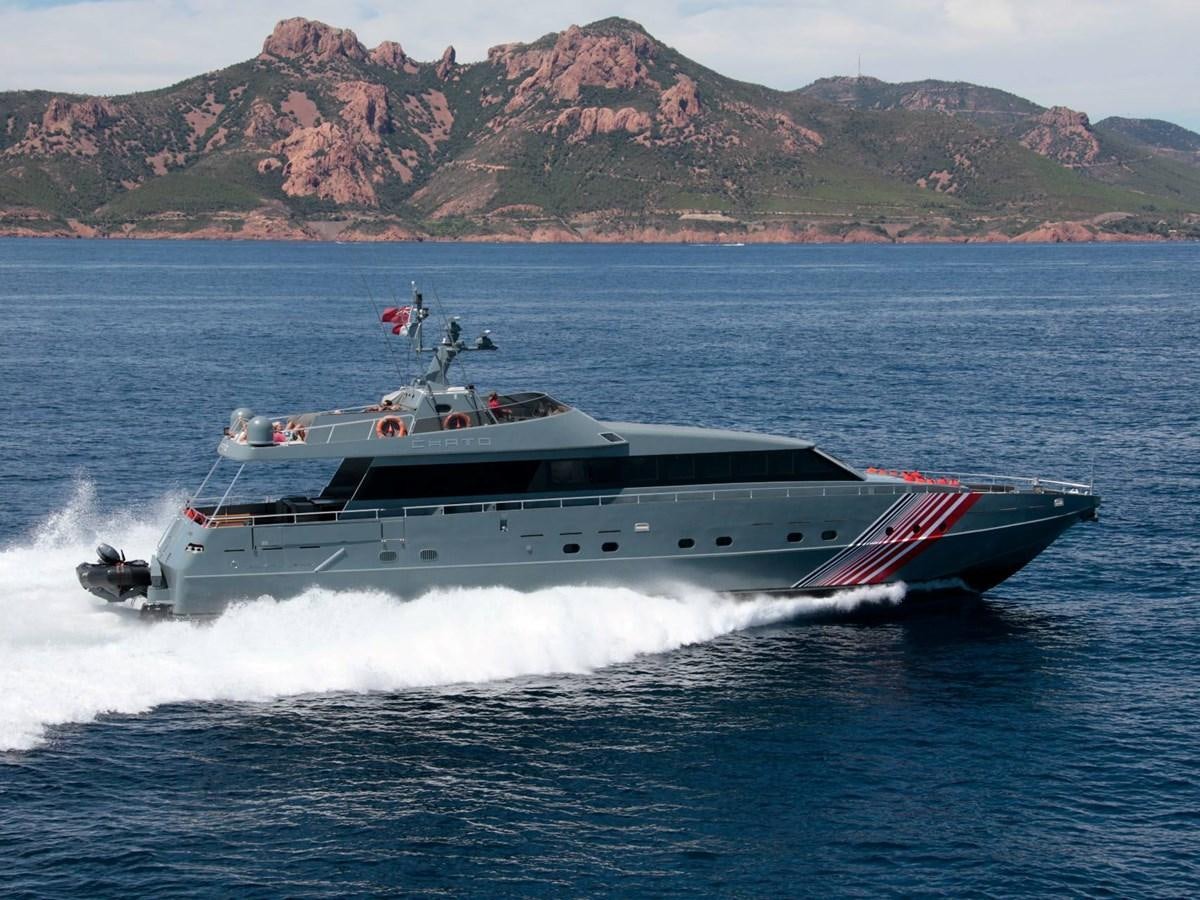 a boat on the water aboard CHATO Yacht for Sale