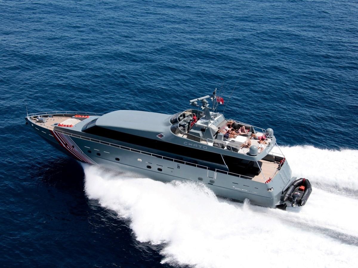 a boat in the water aboard CHATO Yacht for Sale