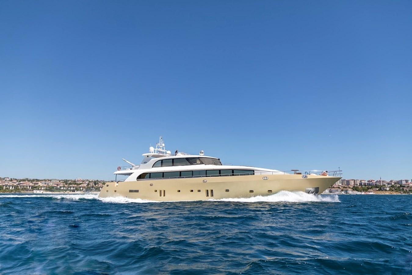 a boat on the water aboard DENIZ Yacht for Sale