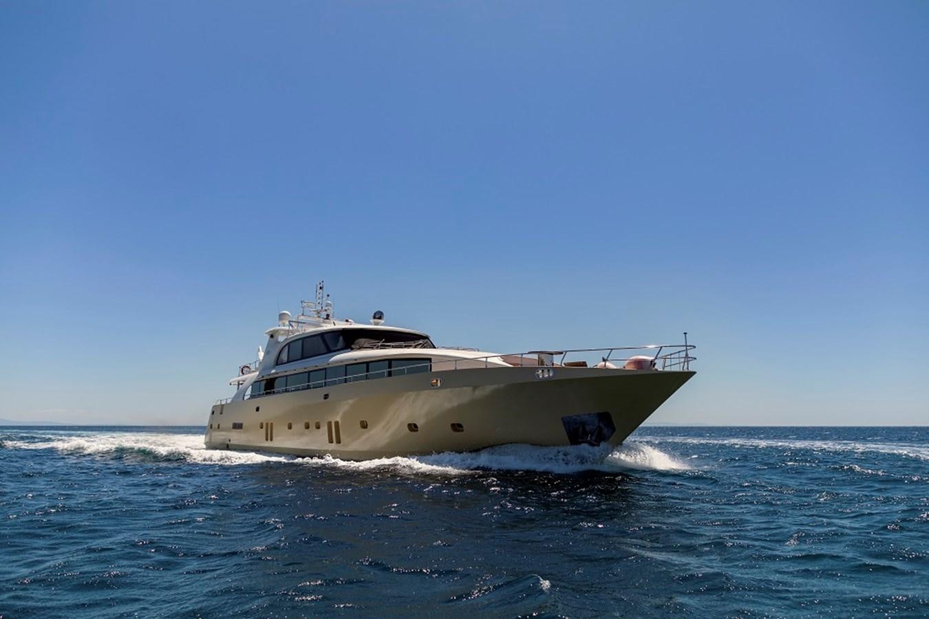 a boat in the water aboard DENIZ Yacht for Sale