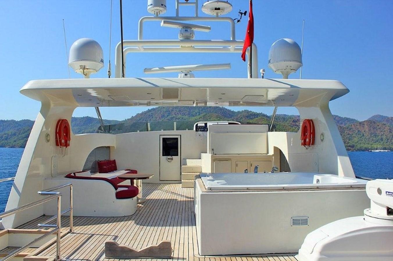a boat on the water aboard DENIZ Yacht for Sale