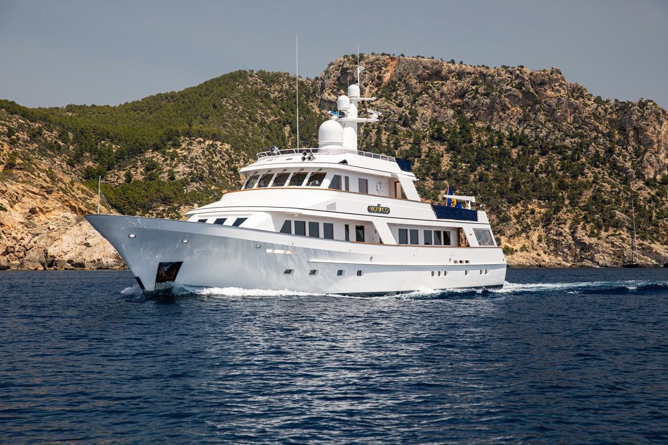 a boat on the water aboard MONACO Yacht for Charter