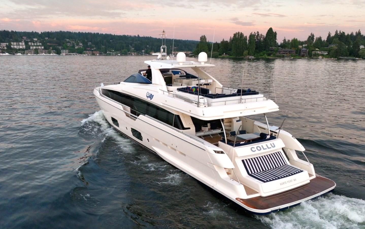 a boat on the water aboard SOL SHINE Yacht for Sale