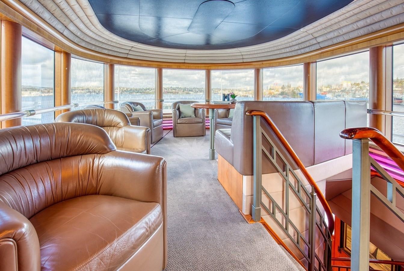 inside of a boat aboard ICE BEAR Yacht for Sale