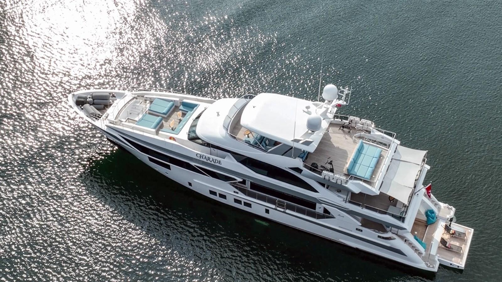 a boat on the water aboard CHARADE Yacht for Sale