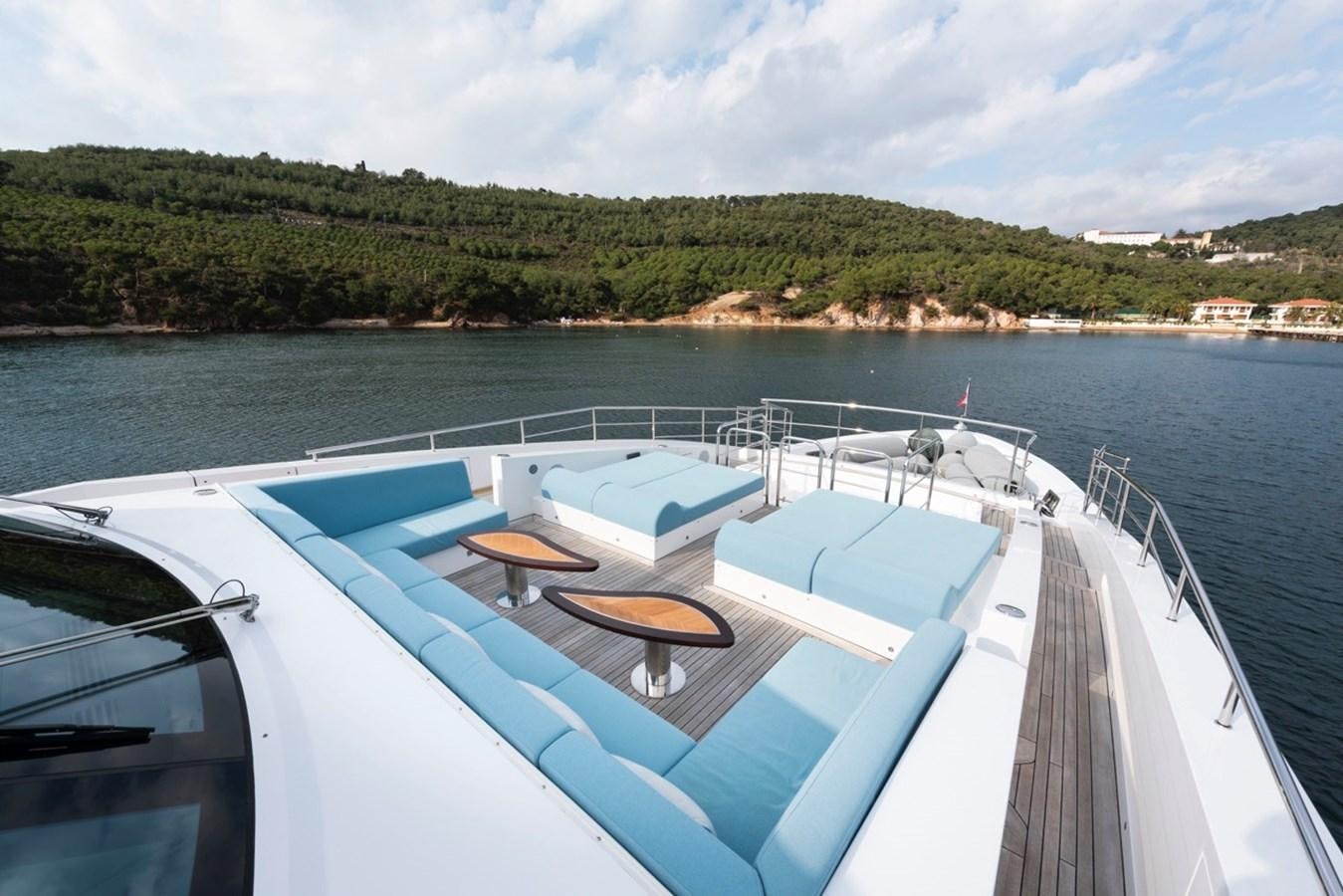 a boat on the water aboard CHARADE Yacht for Sale