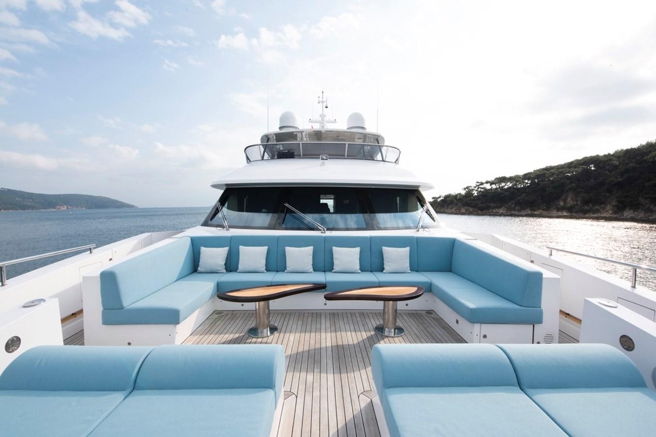 a boat on a boat aboard CHARADE Yacht for Sale