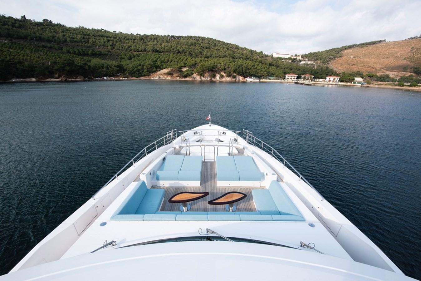 a boat on the water aboard CHARADE Yacht for Sale