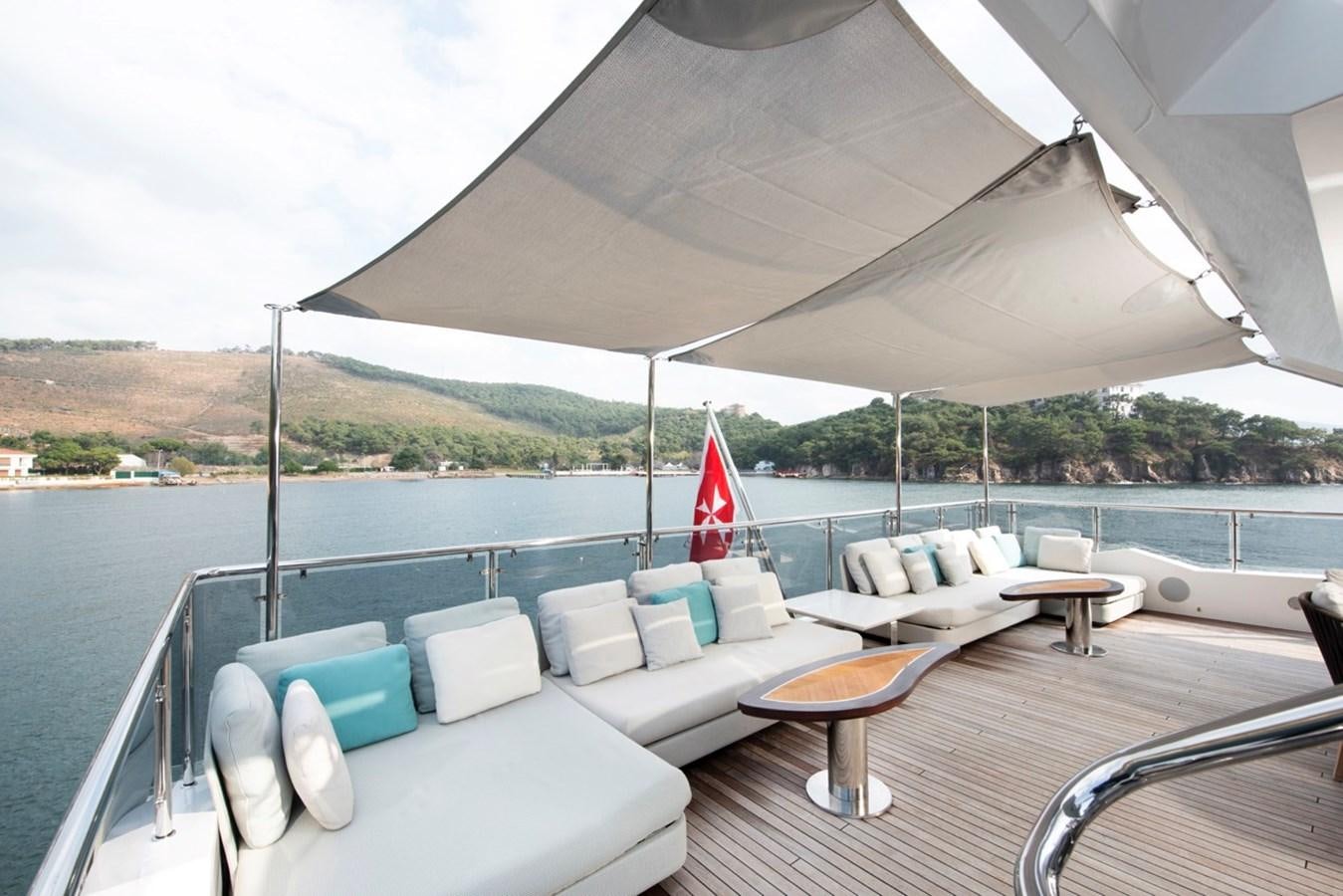 a boat on the water aboard CHARADE Yacht for Sale