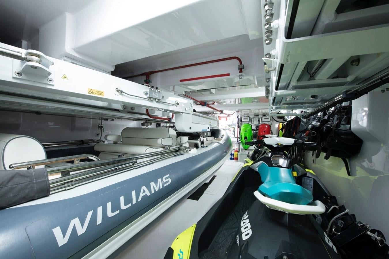 a close-up of a machine aboard CHARADE Yacht for Sale