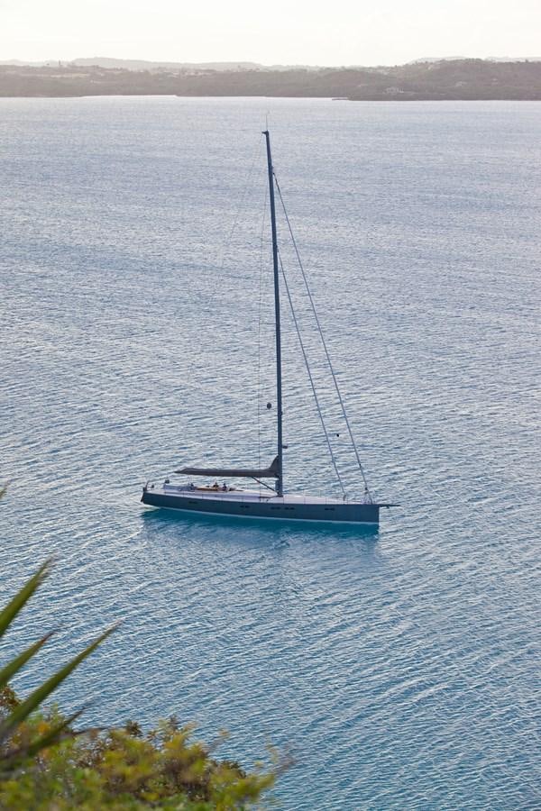 a boat on the water aboard AEGIR Yacht for Sale