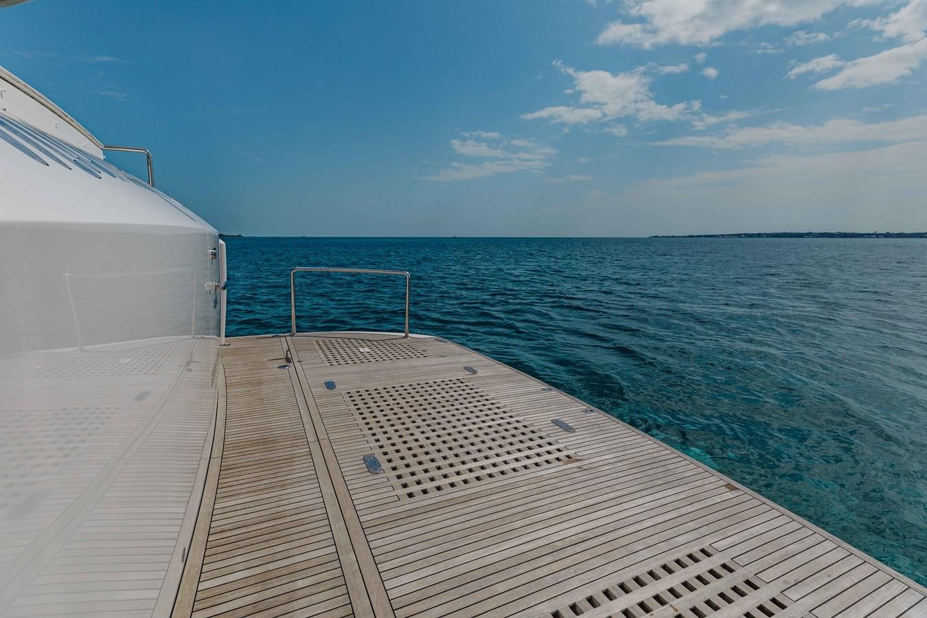 a boat on the water aboard MIDNIGHT MOON Yacht for Sale