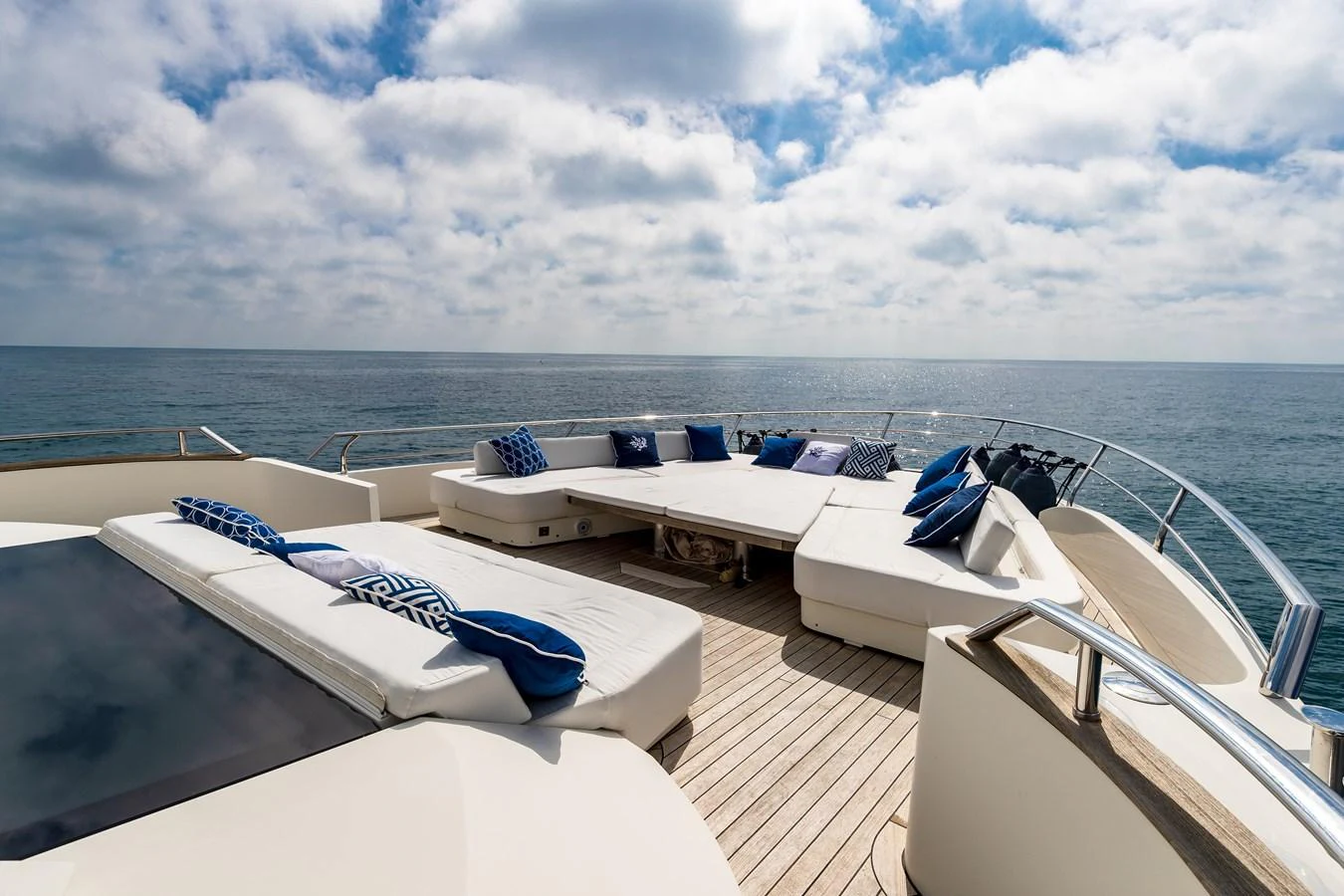 a boat on the water aboard LADY MARISA Yacht for Sale