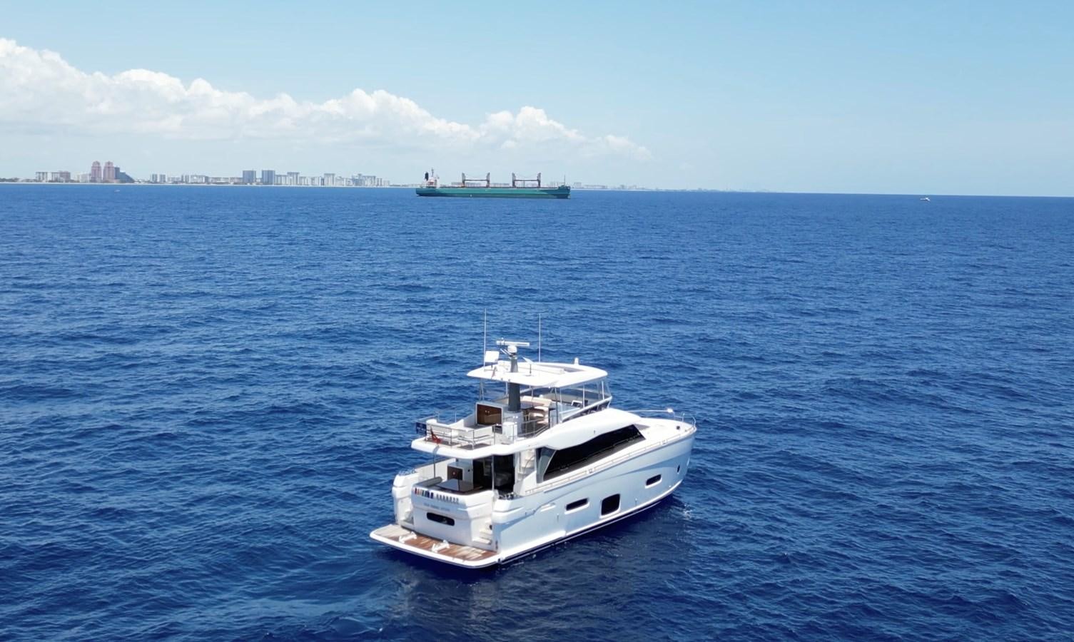 a boat in the water aboard RAINBOW GODDESS Yacht for Sale