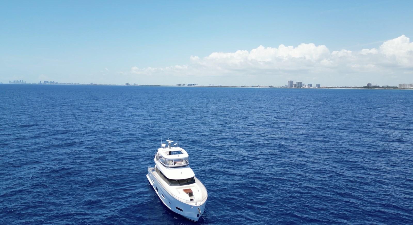 a boat in the water aboard RAINBOW GODDESS Yacht for Sale