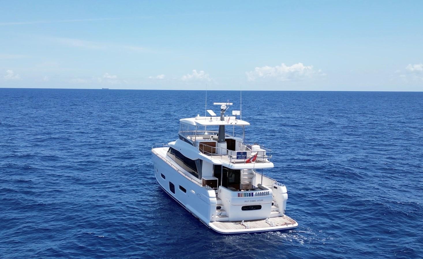 a boat in the water aboard RAINBOW GODDESS Yacht for Sale