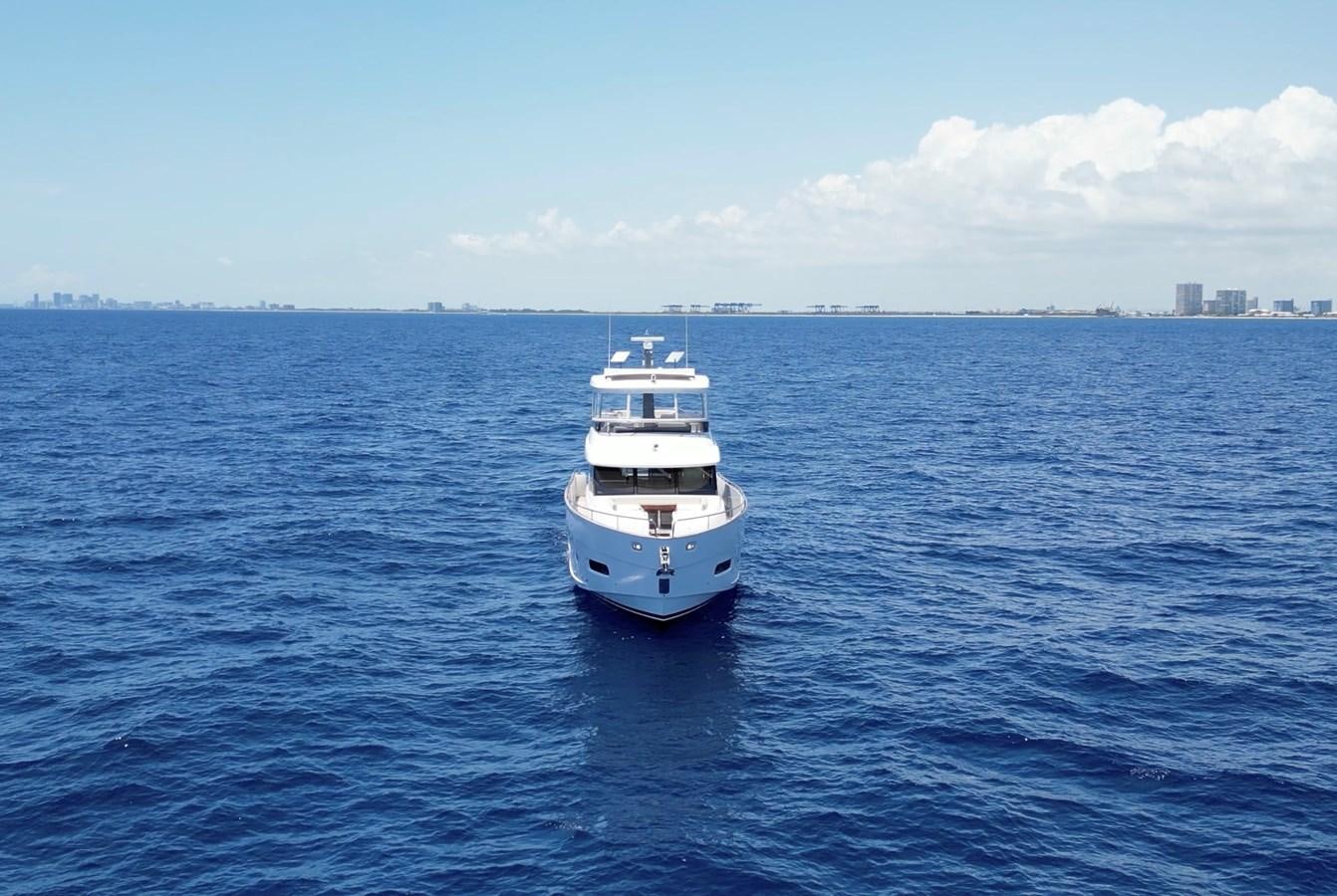 a boat in the water aboard RAINBOW GODDESS Yacht for Sale